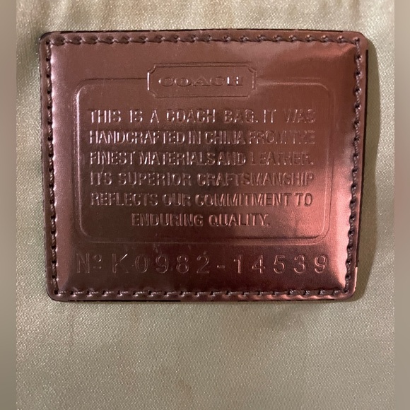 Coach Limited Edition Poppy Butterfly Bag - Picture 8 of 13